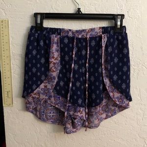 Dark blue/ purple shorts